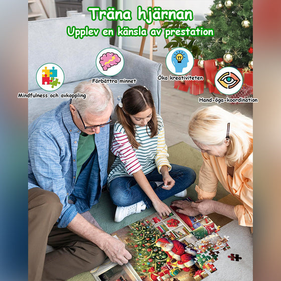 Juliga pusselblindlåda