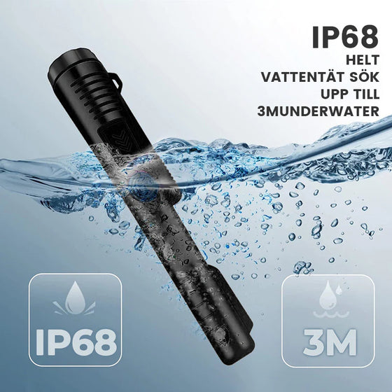 Vattentät metalldetektor