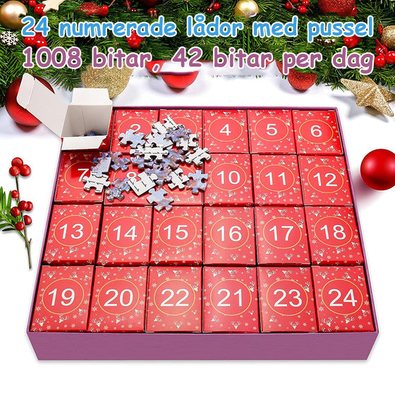 Juliga pusselblindlåda