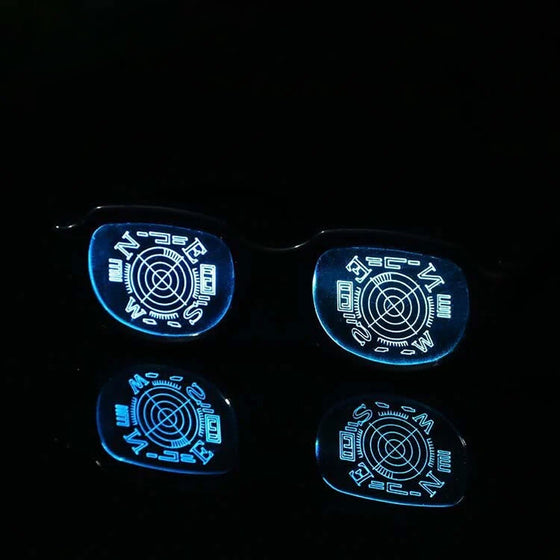 LED-lysande glasögon