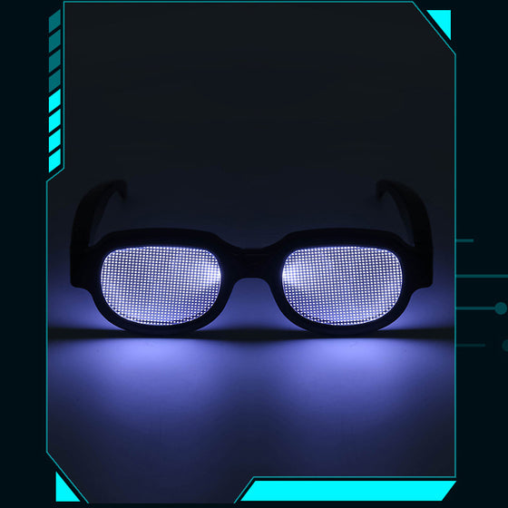 LED-lysande glasögon