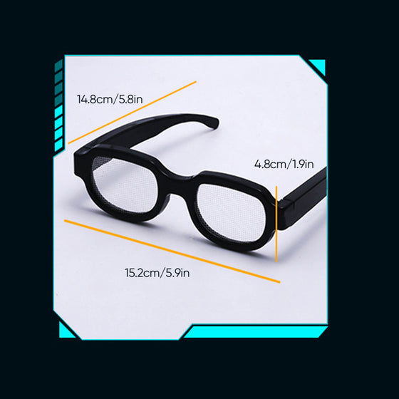 LED-lysande glasögon