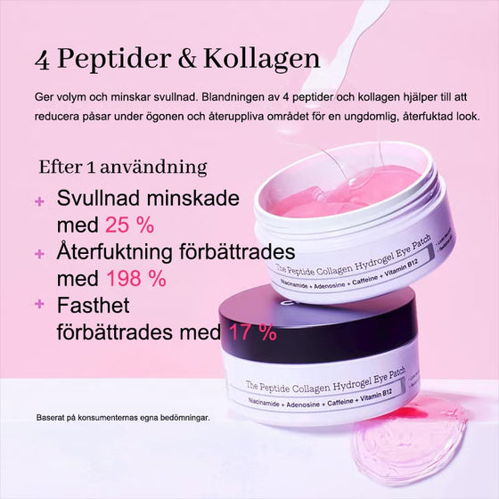 Peptide Collagen Hydrogel Eye Patch (60 plåster)