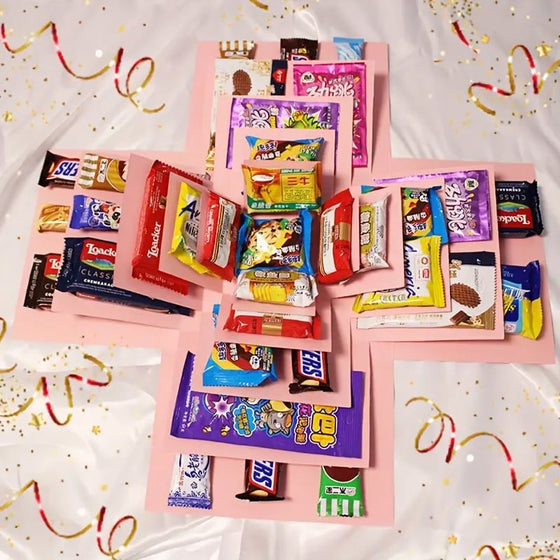 Tom explosionspresentlåda för överraskningar