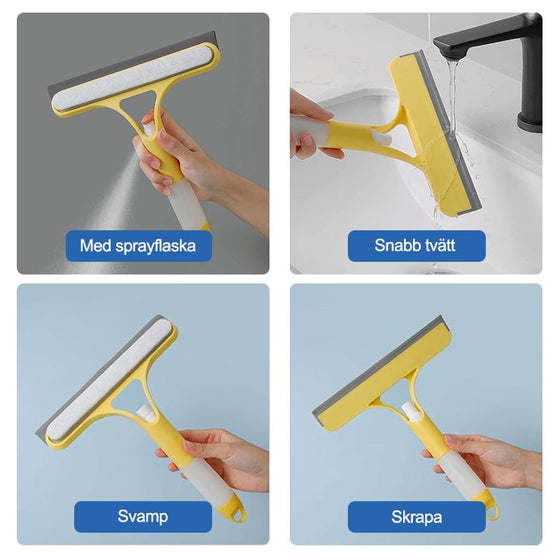 3-i-1 fönsterputsverktyg