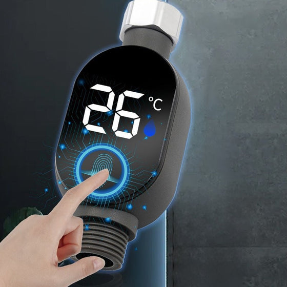Duschtermometer med LED-skärm