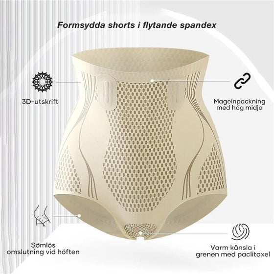 Isilkonfibermagkontrollunderkläder