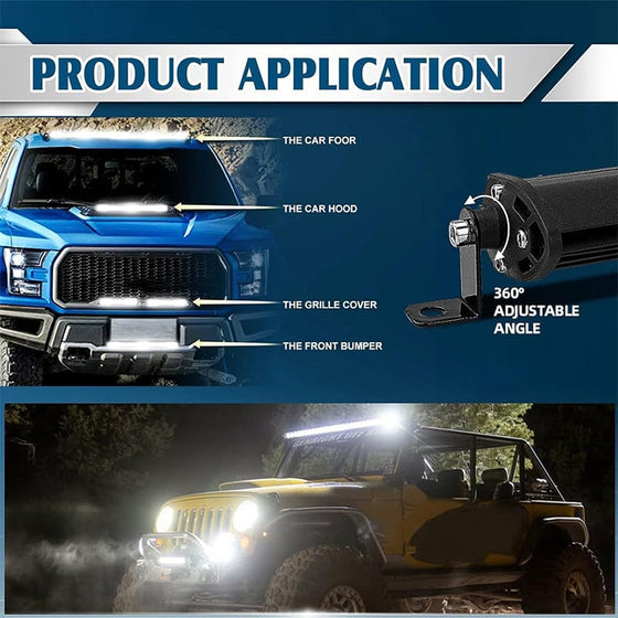 10'' LED-arbetslampa för bil