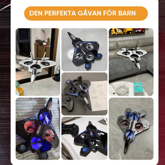 Fjärrstyrt flygplan för pojkar