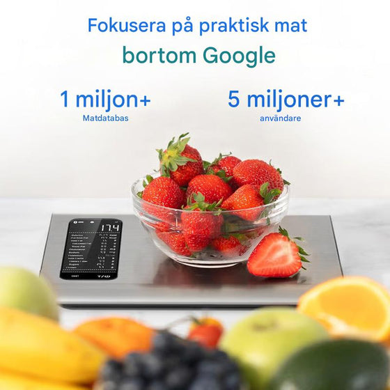 Smart Köksvåg för Noggrann Matmätning