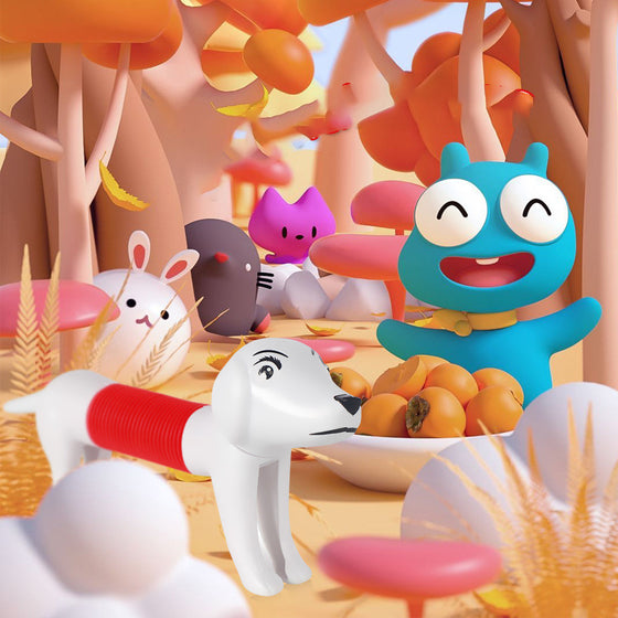 Teleskopisk leksakshund