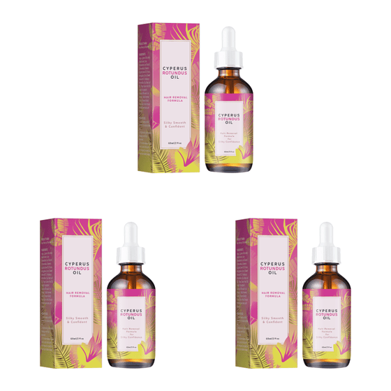 Cyperus Rotundus-olja för naturlig permanent hårreducering