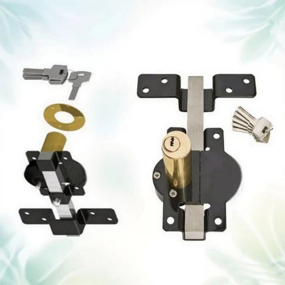 Trädgårdsgrindens Fjäderlås