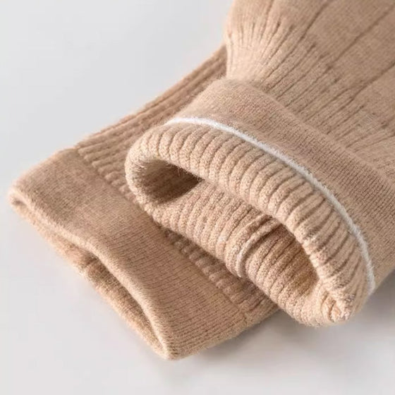 Velvet warm velcro knee pads