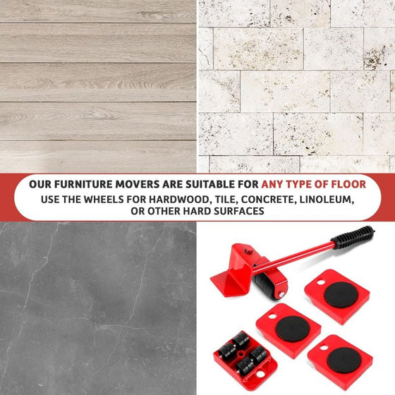 Lyftverktygssats för möbler