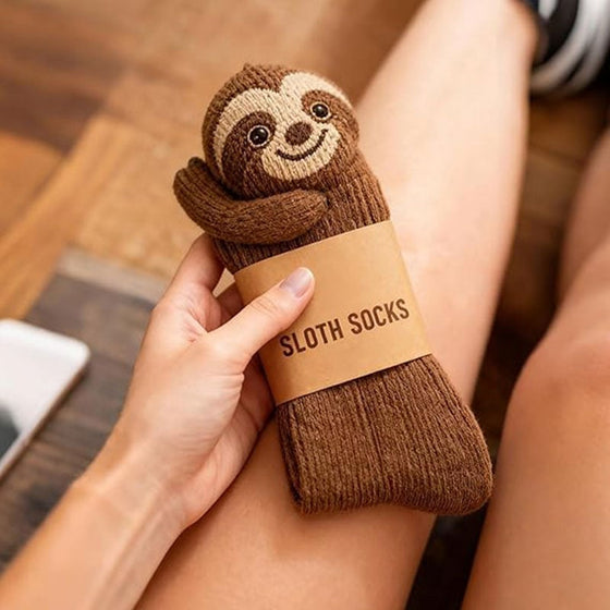 3D-stickade djurstrumpor