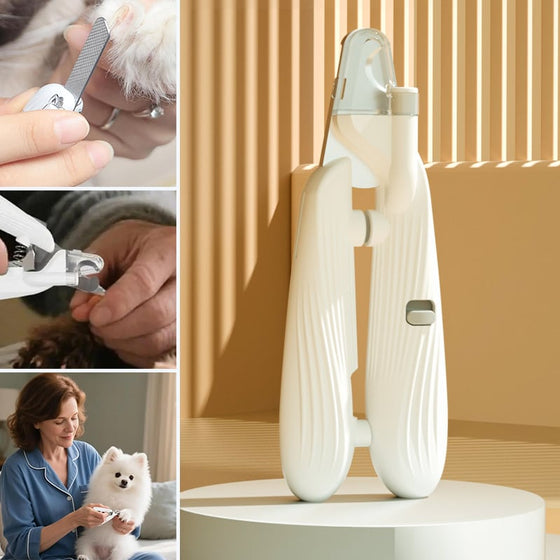 LED-klosax för husdjur med slip