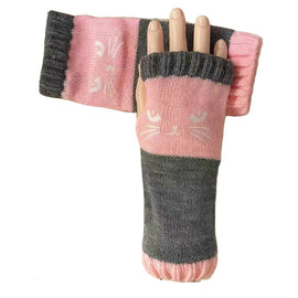 Fingerlösa katthandskar