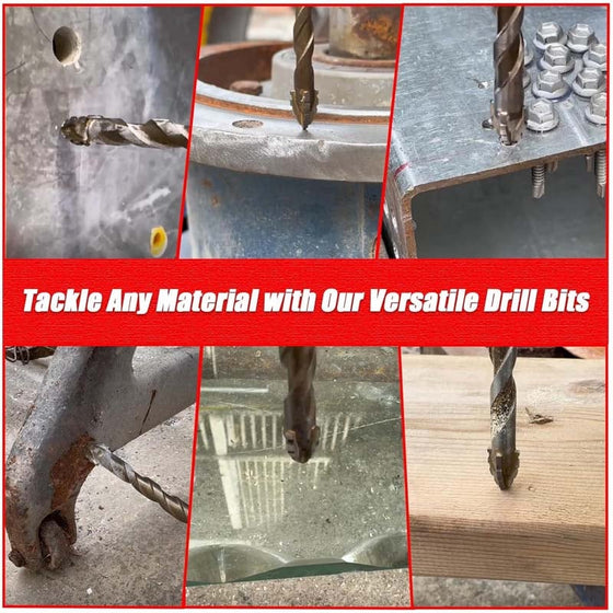 Fyra blad serrerat excentriskt borr