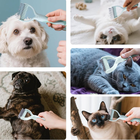 Rostfri Kam För Tovutredning & Pälsvård