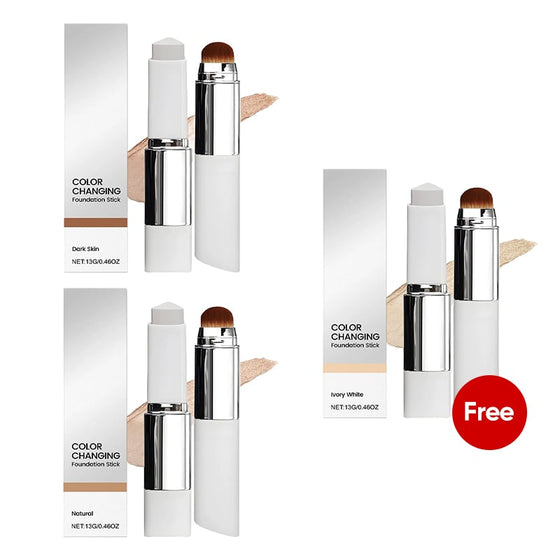 2-I-1 Färgskiftande Foundationstick