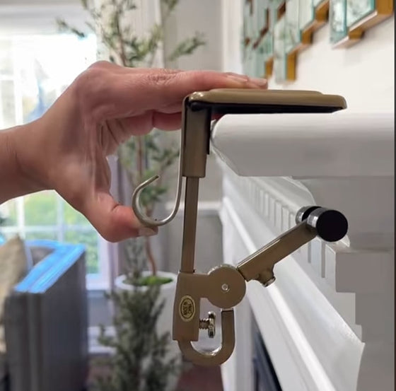 Hängare för Julstrumpor och Girlander