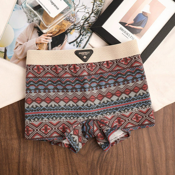 Herr Retro Mönstrade Boxershorts