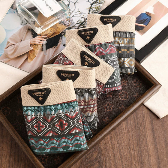 Herr Retro Mönstrade Boxershorts