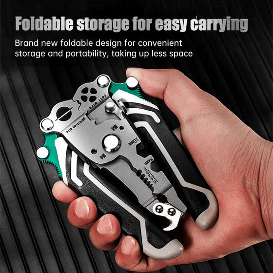 Hopfällbar kabelskalare