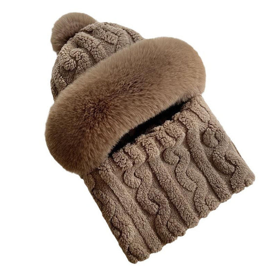 Huvudskydd med öronskydd för vinterbruk