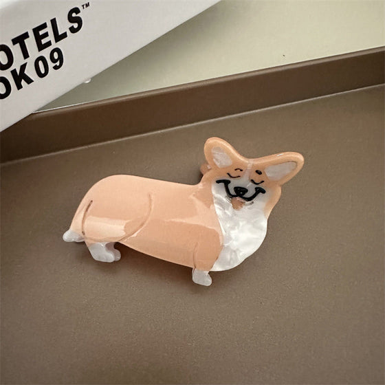 Söta djurhårklämmor