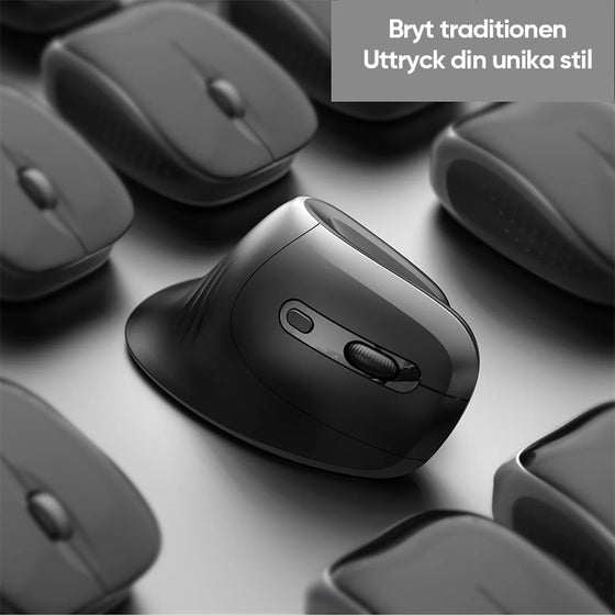 Tyst Ergonomisk Mus för handledsavlastning