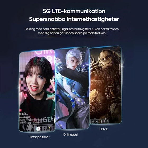 Trådlös bärbar WiFi