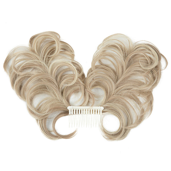 Enkel elegans med sidokam och hårklämma