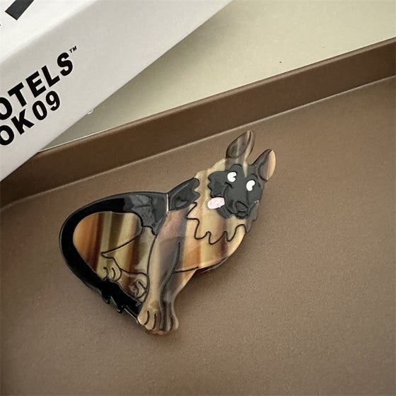 Söta djurhårklämmor