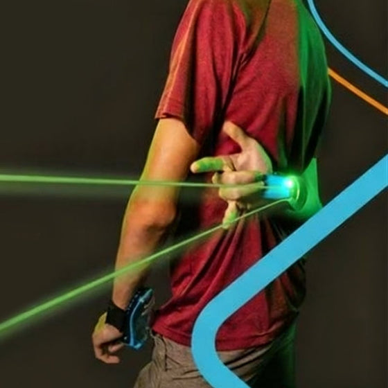 Rolig Slangbella Som Självlyser i Mörkret