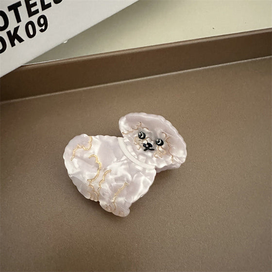 Söta djurhårklämmor