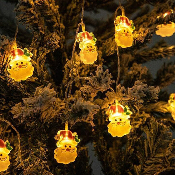 Juledekorationsljussträng