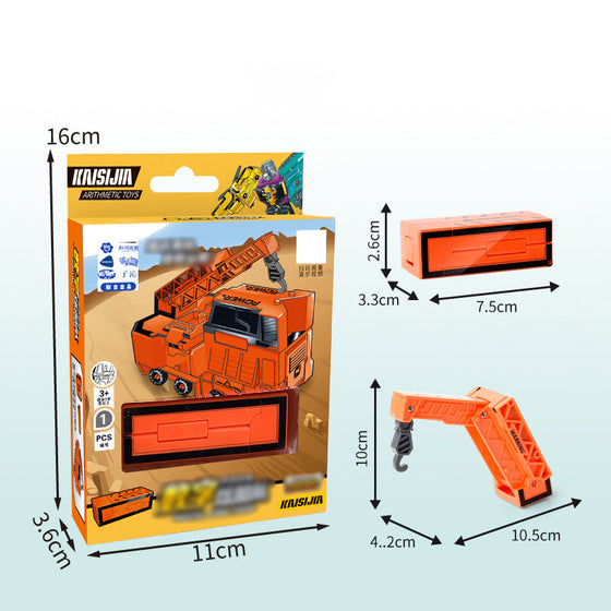 Leksaksdeformationsnummer Transformrobot