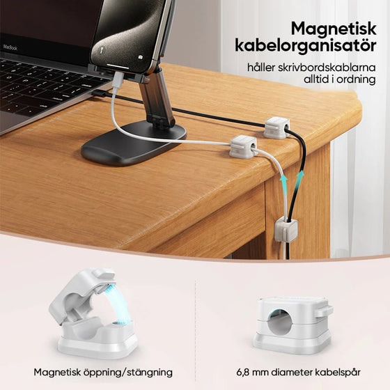 Magnetisk Kabelhållare
