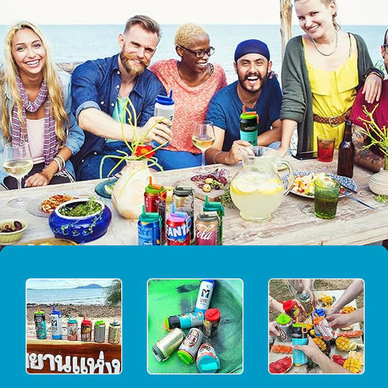 Sugrörslock för Läskburk