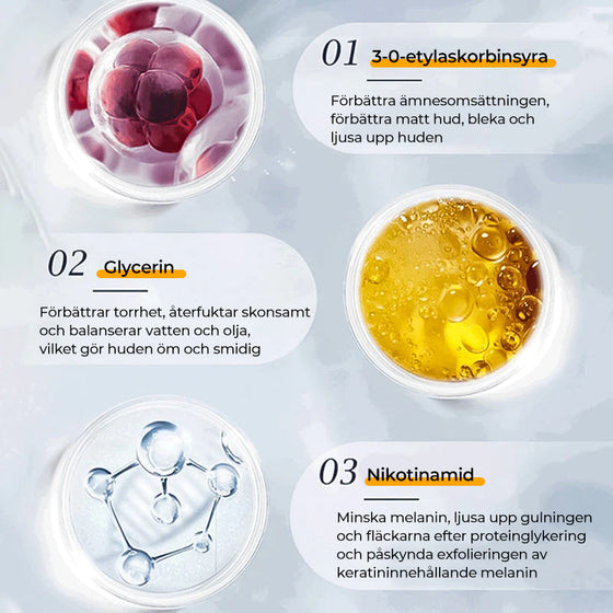 Niacinamid blekande ansiktsrengöring