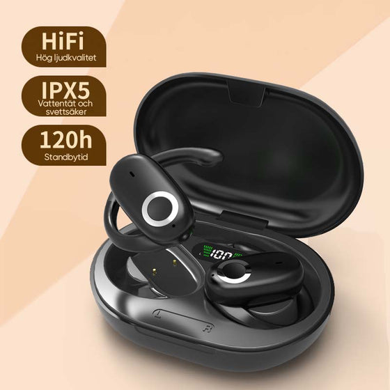 Trådlös Örehängande Bluetooth Hörlurar