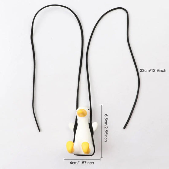 Instrumentbräda svängande anka hängande prydnad