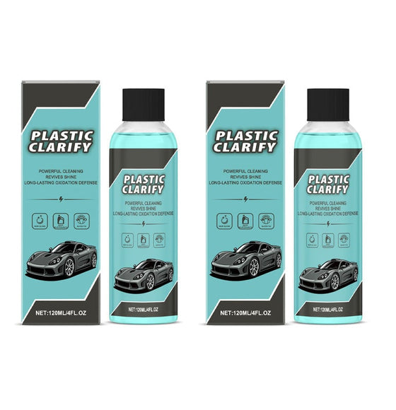 Rengörings- och vårdmedel för bilens plastytor