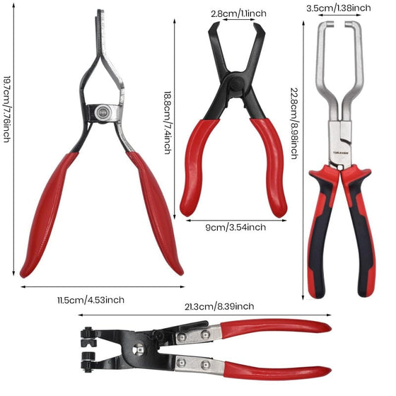 Slangklämma & Bränslelinje Verktygsset