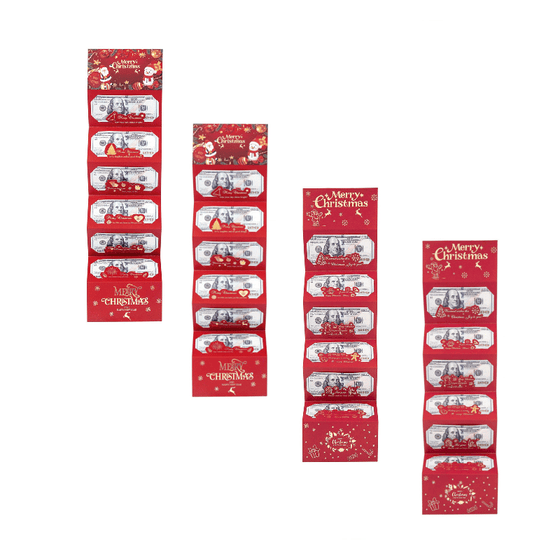 Hopfällbart Julkuvert Med 6 Fack