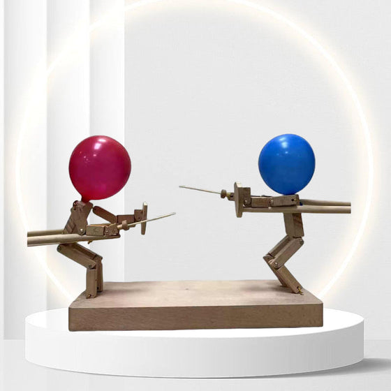 Träfäktningsdockor