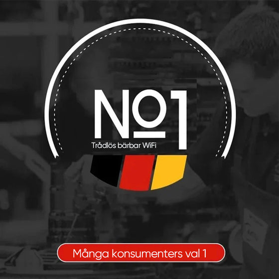 Trådlös bärbar WiFi