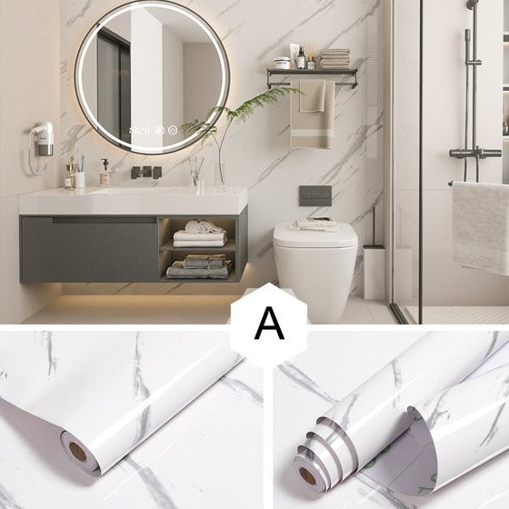 Oljeavvisande marmor vaxduk